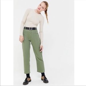 Urban Outfitters BDG Lance Trouser Pant Green